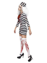 Load image into Gallery viewer, Zombie Convict Costume, Black &amp; White Alternative View 1.jpg
