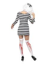 Load image into Gallery viewer, Zombie Convict Costume, Black &amp; White Alternative View 2.jpg
