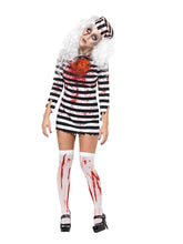 Load image into Gallery viewer, Zombie Convict Costume, Black &amp; White Alternative View 3.jpg
