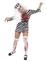 Load image into Gallery viewer, Zombie Convict Costume, Black &amp; White
