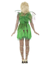Load image into Gallery viewer, Zombie Fairy Costume, with attached Latex Ribs &amp; Wings Alternative View 2.jpg
