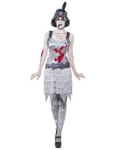 Load image into Gallery viewer, Zombie Flapper Dress Costume
