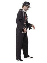 Load image into Gallery viewer, Zombie Gangster Costume, Black Alternative View 1.jpg
