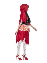 Load image into Gallery viewer, Zombie Hooded Beauty Costume Alternative View 1.jpg
