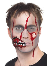 Load image into Gallery viewer, Zombie Make-Up Set, with Latex Eyeball Alternative View 4.jpg
