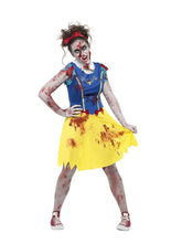 Load image into Gallery viewer, Zombie Miss Snow Costume
