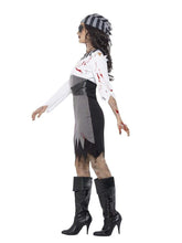 Load image into Gallery viewer, Zombie Pirate Lady Costume Alternative View 1.jpg
