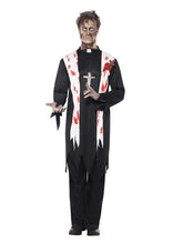 Load image into Gallery viewer, Zombie Priest Costume Alternative View 3.jpg
